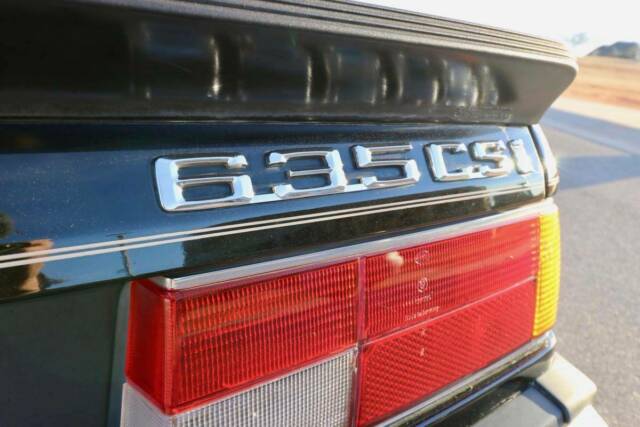 1989 BMW 6-Series 635CSI - photo 6