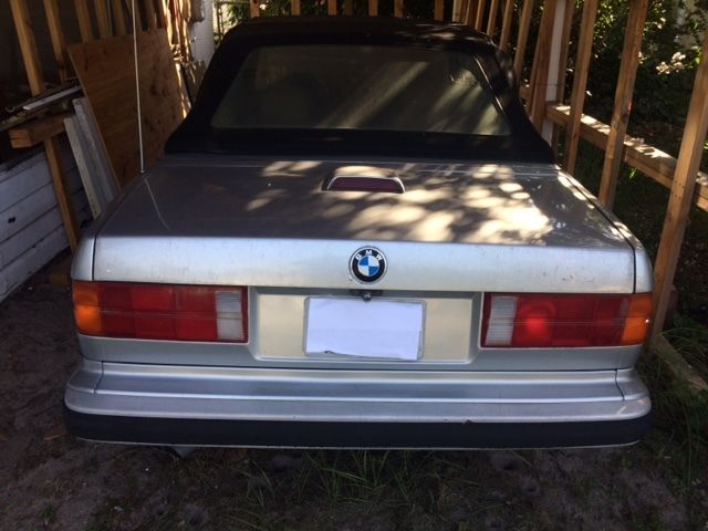 1989 BMW E30 325i Convertible 1989 BMW 3-Series