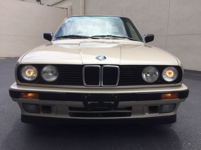 1989 BMW e30 325i Sedan 5 Speed 2 Owners NONSMOKER No Rust Serviced Ready to Go 1989 BMW 3-Series