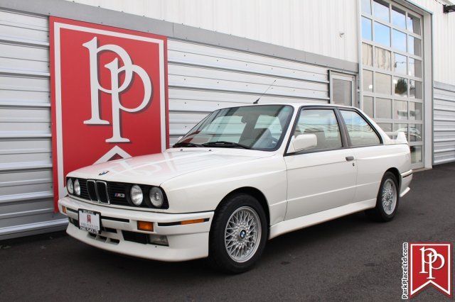 1989 BMW M3 (E30) Coupe, Alpine White on Black, 1-owner 1989 BMW M3 --