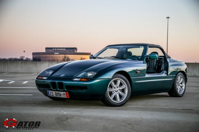 1989 BMW Z1 40,180 Miles Green Metallic 2.5L I6 Manual 1989 BMW Z1