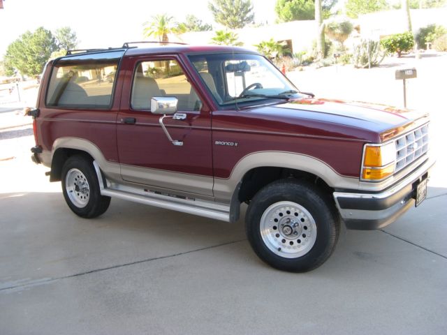 1989 Ford Bronco II Eddie Bauer edition