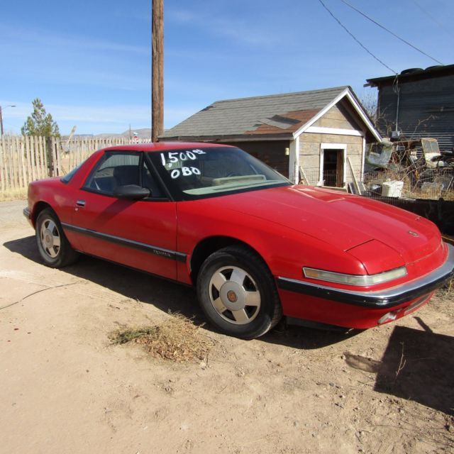 1989 BUICK REATTA COUPE RUST FREE RUNS GREAT NEEDS TLC 1989 Buick Reatta