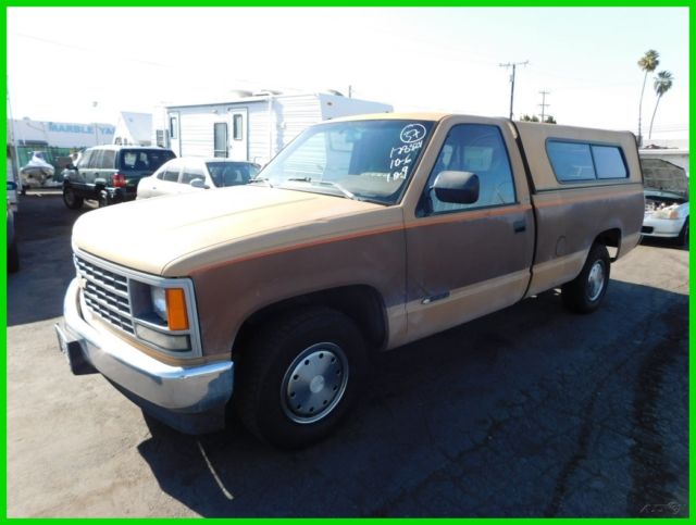 1989 C1500 Cheyenne Used 4.3L V6 12V RWD NO RESERVE 1989 Chevrolet C/K Pickup 1500 C1500 Cheyenne