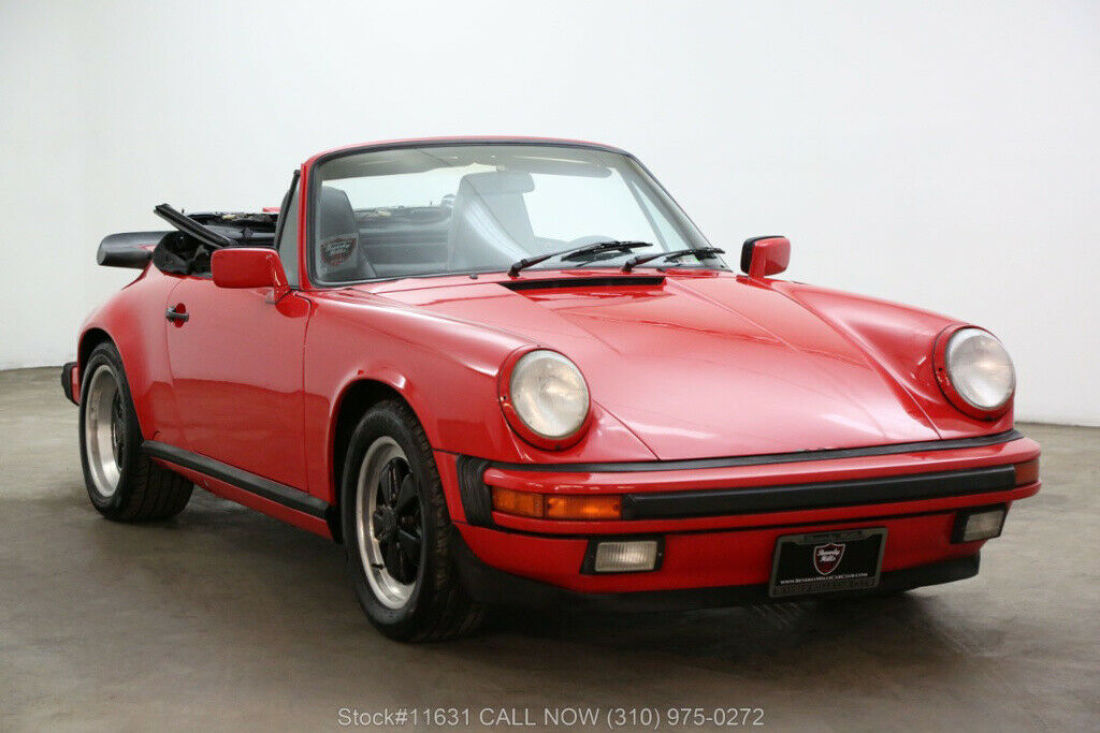1989 Cabriolet Used 3.2L H6 12V Manual 1989 Porsche Carrera Cabriolet