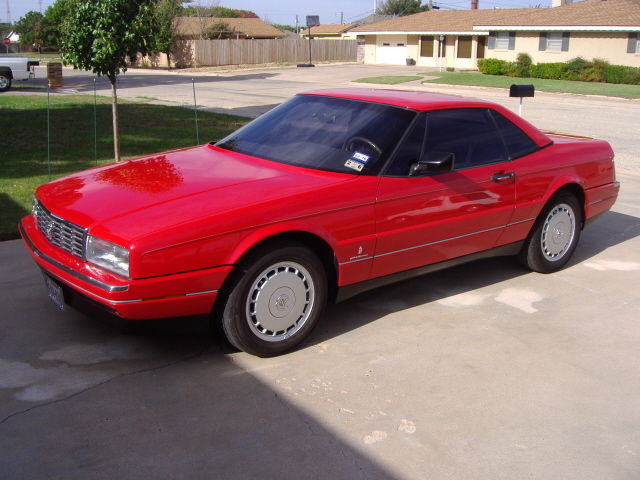 1989 Cadillac Allante Base Convertible 2-Door 4.5L 1989 Cadillac Allante