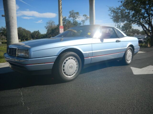 1989 CADILLAC ALLANTE BLUE WITH 122K MILES NICE CAR COLD AIR DRIVES GREAT 1989 Cadillac Allante
