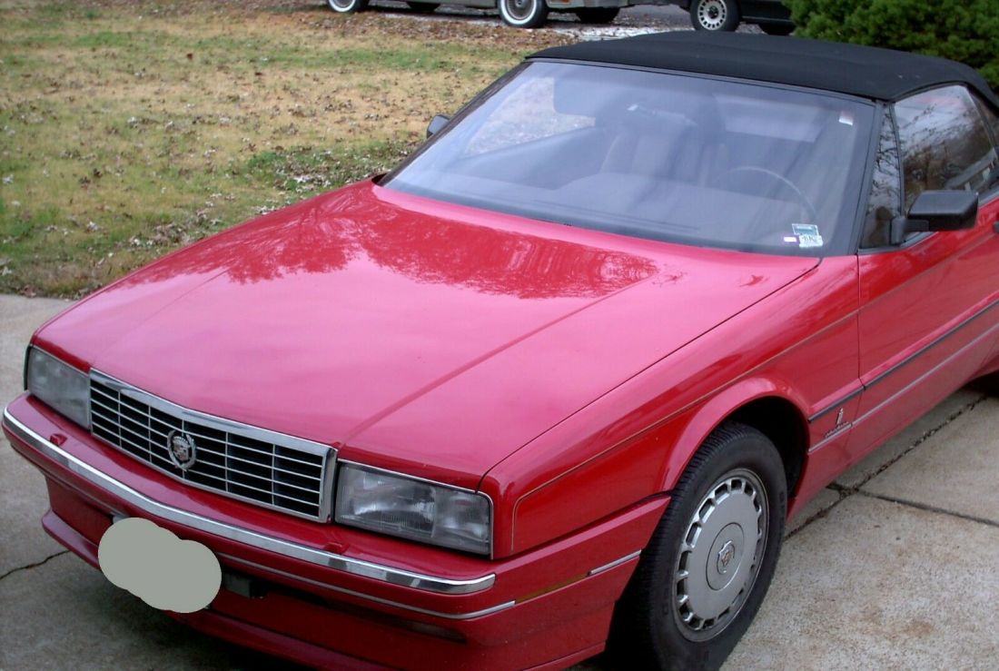 1989 Cadillac Allante - Convertible with hard top (w stand) Car always in garage 1989 Cadillac Allante