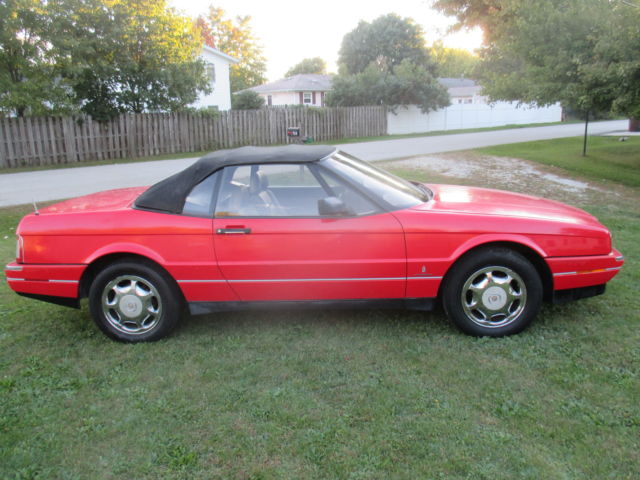 1989 Cadillac Allante low reserve 1989 Cadillac Allante Base Convertible 2-Door