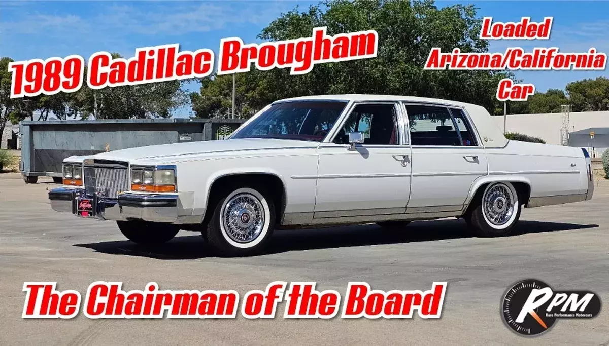 1989 Cadillac Brougham FREE SHIPPING WITH BUY IT NOW!!
