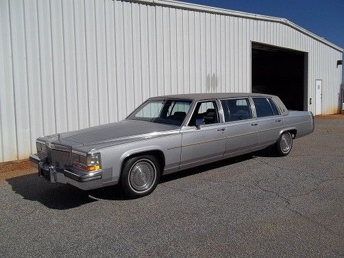 1989 Cadillac Brougham Limo 0 Gray 1989 Cadillac Brougham --