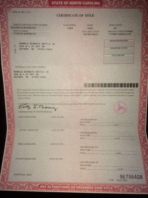 1989 Cadillac DeVille - photo 6