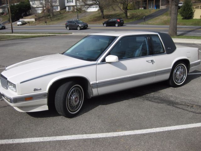 1989 Cadillac Eldorado Blue Landau Vinyl Top Abundant Chrome - photo 2