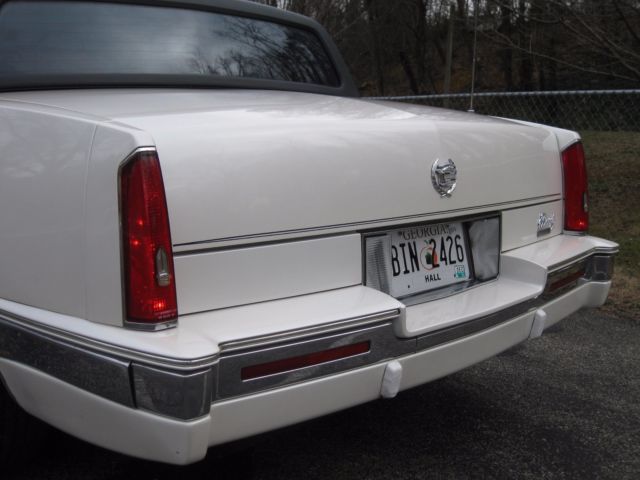 1989 Cadillac Eldorado Blue Landau Vinyl Top Abundant Chrome - photo 6