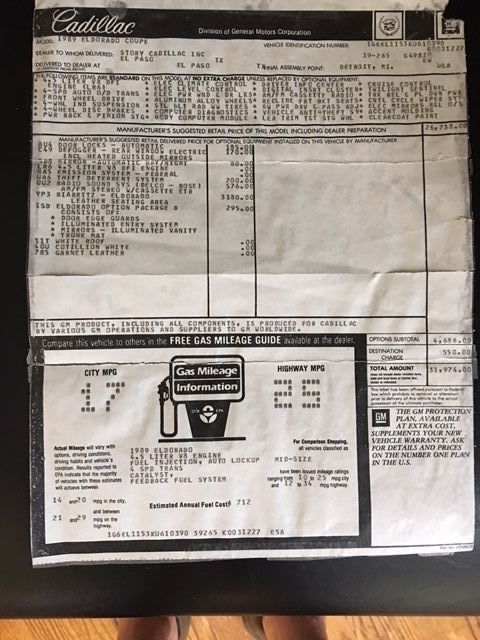 1989 Cadillac Eldorado - photo 3