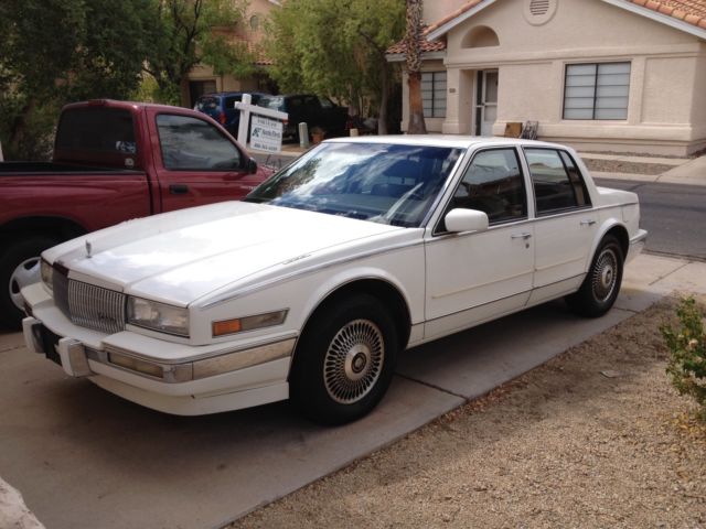 1989 Cadillac Seville 4dr. sedan, V8 auto, air, power everything, clean and fast 1989 Cadillac Seville Cloth Leather split