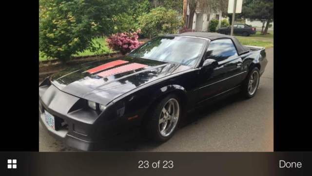 1989 Chevrolet Camaro Convertible - photo 2