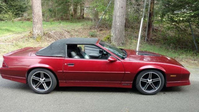 1989 Chevrolet Camaro camaro Iroc Z28 convertible - photo 4