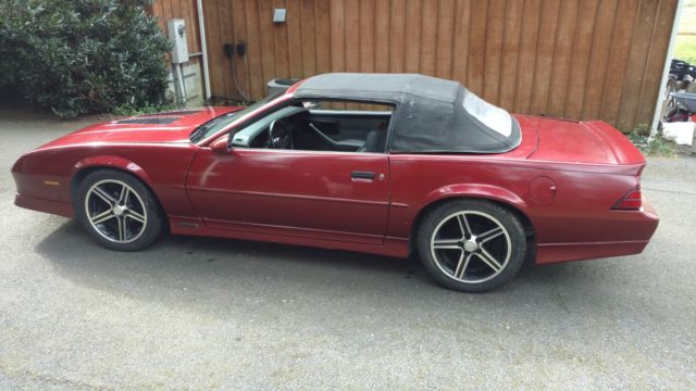 1989 Chevrolet Camaro camaro Iroc Z28 convertible - photo 5