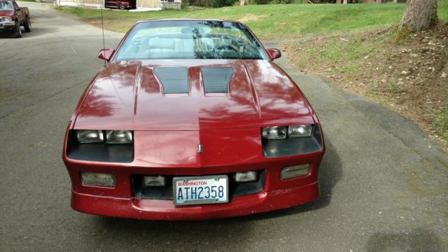 1989 Chevrolet Camaro camaro Iroc Z28 convertible - photo 6