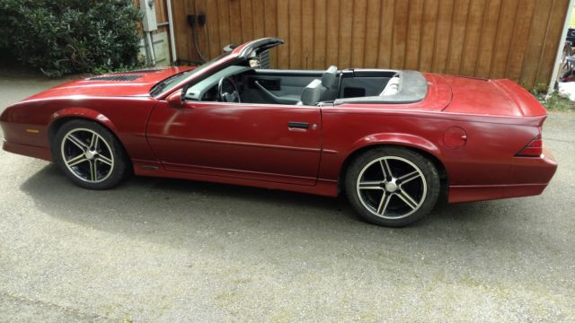 1989 Chevrolet Camaro camaro Iroc Z28 convertible - photo 7