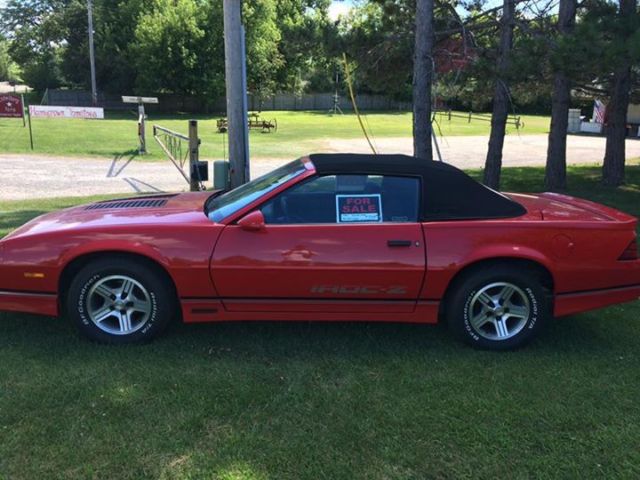 1989 Chevrolet Camaro IROC CONVERTIBLE - photo 5