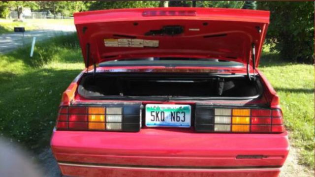 1989 Chevrolet Camaro IROC CONVERTIBLE - photo 7