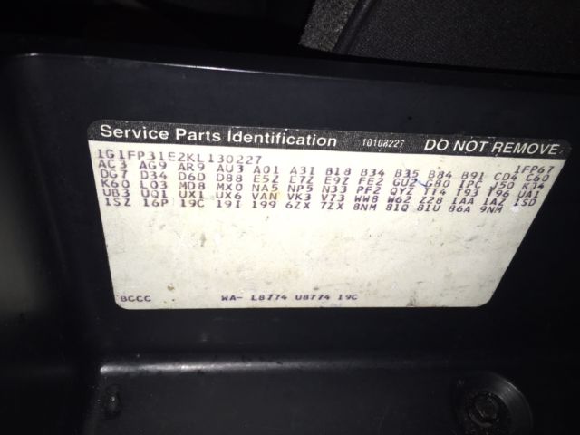 1989 Chevrolet Camaro IROC CONVERTIBLE - photo 8