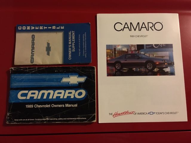 1989 Chevrolet Camaro IROC CONVERTIBLE - photo 9