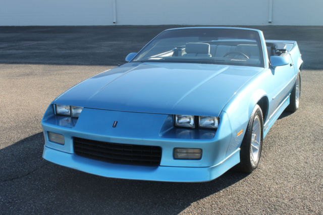 1989 Camaro RS Convertible 54000 original miles 1989 Chevrolet Camaro RS