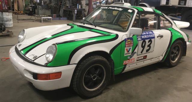 1989 Carrera 4 Rally Car C4, 1991 RS engine 1989 Porsche 911