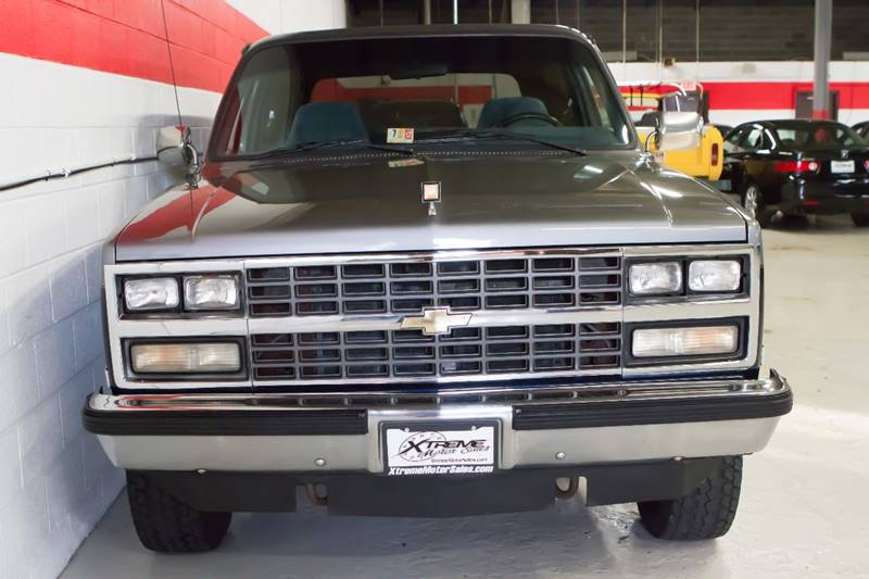 1989 Chevrolet Blazer Silverado 2dr 4WD SUV SUV 2-Door Automatic 4-Speed - photo 8
