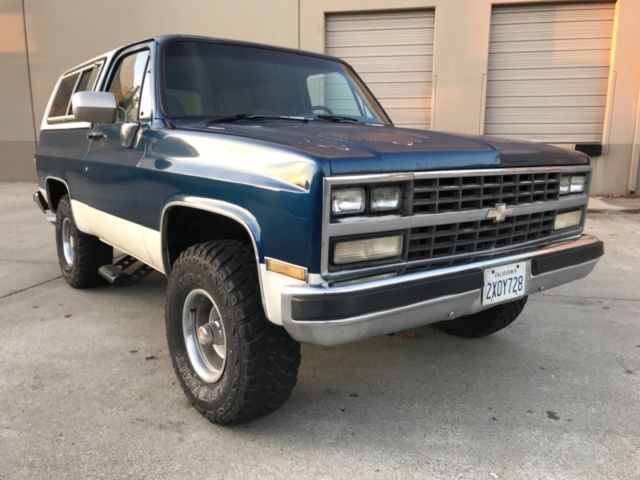 1989 Chevrolet Blazer Silverado 4x4 k5 - photo 2