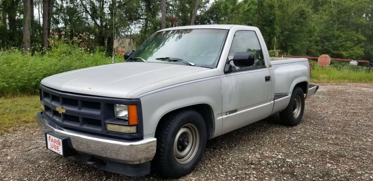 1989 Chevrolet C1500 Pickup Grey RWD Automatic C1500 stepside 1989 Chevrolet C1500 C1500