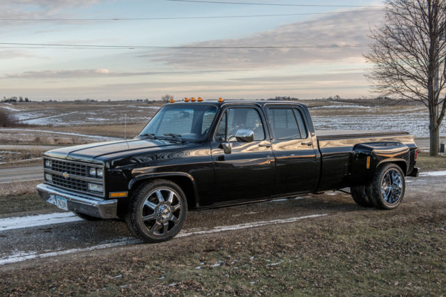 1989 Chevrolet Other Pickups C30 Silverado Crew Cab Dually 7.4L 454 TH400 - photo 2