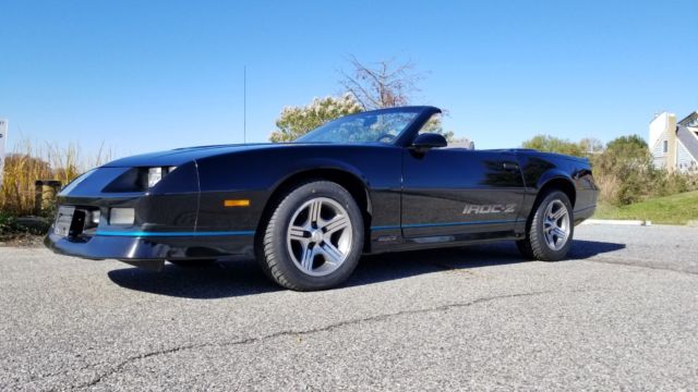 1989 Chevrolet Camaro Iroc Convertible 5.0 only 65K miles!! 1989 Chevrolet Camaro Iroc-Z