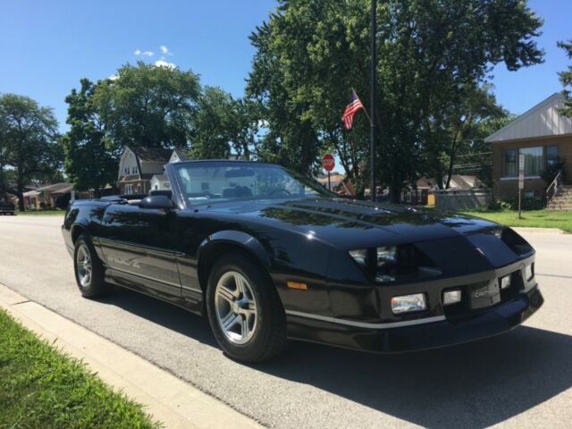 1989 Chevrolet Camaro Iroc Z-28 Convertable 1989 Chevrolet Camaro
