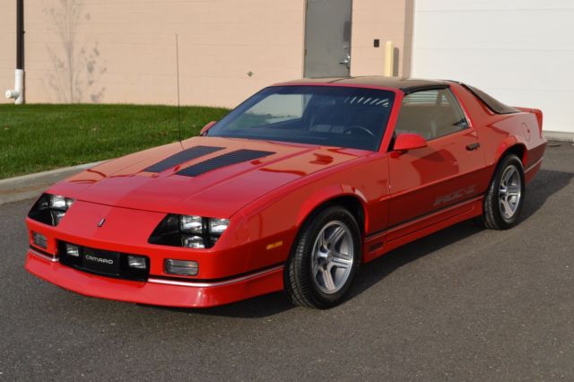 1989 Chevrolet Camaro Z28 IROC 350 T-Top - 375 Miles - All Original 1989 Chevrolet Camaro IROC