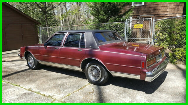 1989 Chevrolet Caprice Classic LS Brougham, New Tires, A/C, P/W, P/L 133K Miles 1989 Chevrolet Caprice Classic LS Brougham