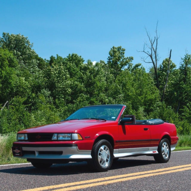 1989 Chevrolet Cavalier Z24 Convertible 1989 Chevrolet Cavalier Z24 Convertible