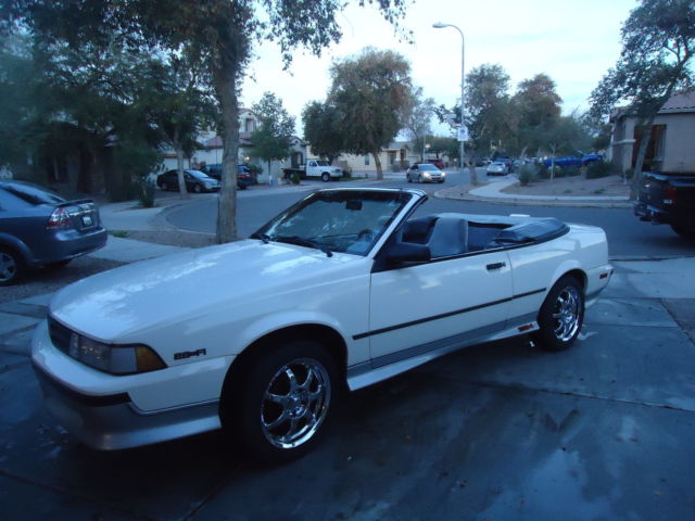 1989 Chevrolet Cavalier Z24 Convertible 2-Door like a mini Z28 - photo 8
