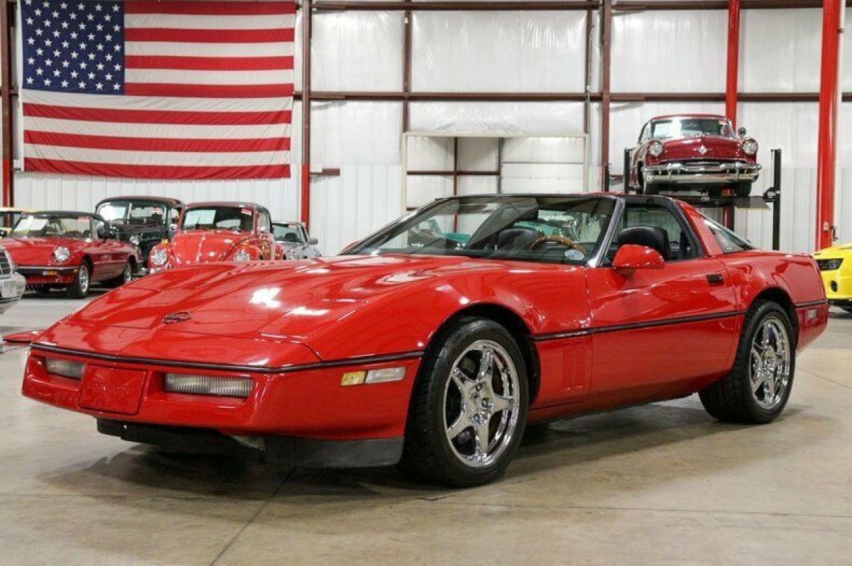 1989 Chevrolet Corvette 98475 Miles Red Hatchback 6-Speed Manual 1989 Chevrolet Corvette
