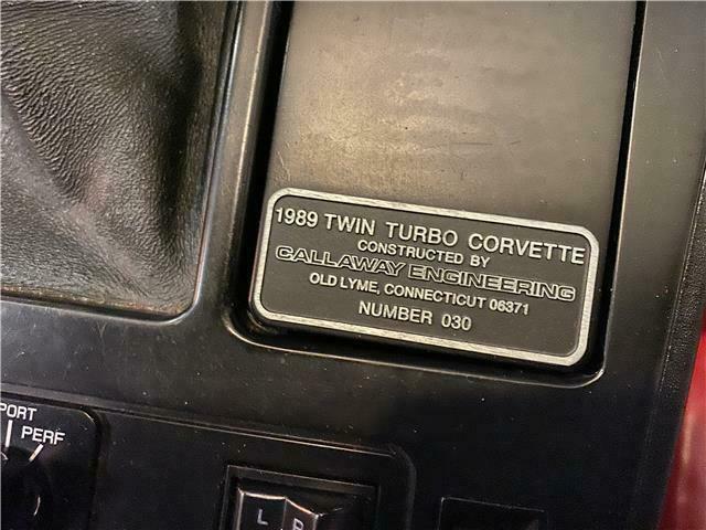 1989 Chevrolet Corvette CALLAWAY CALLAWAY TWIN TURBO - photo 11