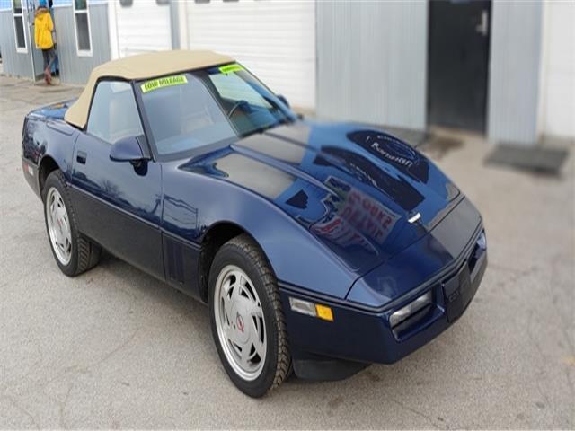 1989 Chevrolet Corvette Convertible 5.7L V8 Auto Leather Blue ONLY 22k - photo 9