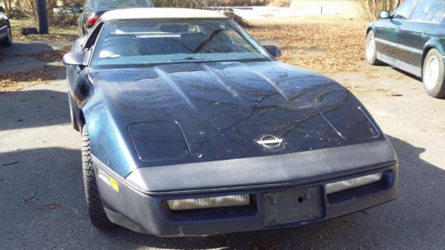 1989 CHEVROLET CORVETTE CONVERTIBLE C4, 58,000 MIILES, RUNS WELL 1989 Chevrolet Corvette