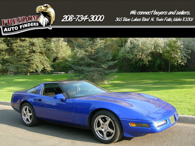 1989 Chevrolet Corvette Z51, 350 TPI, Manual, Clean, Blue, PW, PD 1989 Chevrolet Corvette Z51
