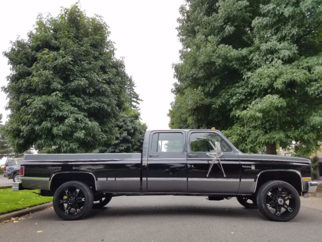 1989 CHEVROLET K-30 CREWCAB 3+3 4X4 SILVERADO GMC V30 K20 K10 K5 C10 C/K-3500 1989 Chevrolet C/K Pickup 3500 SCOTTSDALE