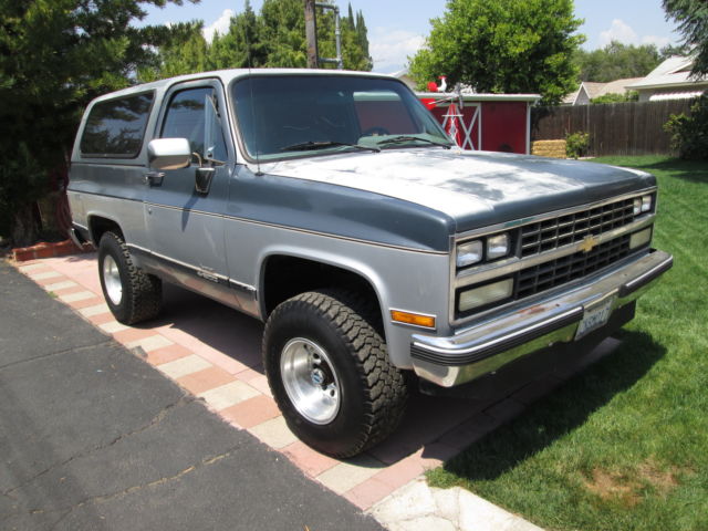1989 Chevrolet K5 Blazer, Fuel Injected 350 V-8, Rust Free Ca Blazer NR 1989 Chevrolet Blazer