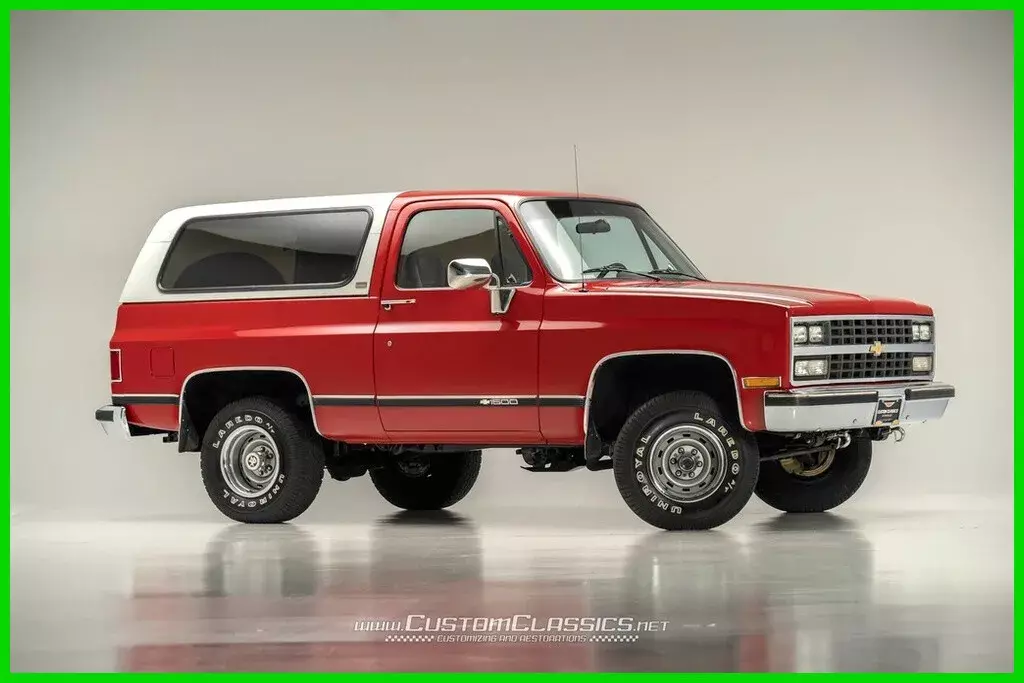 1989 Chevrolet K5 Blazer Silverado 1500 ONLY 52k MILES 4x4 Classic Truck CLEAN! 1989 Chevrolet Blazer K5 Silverado 1500 SUV