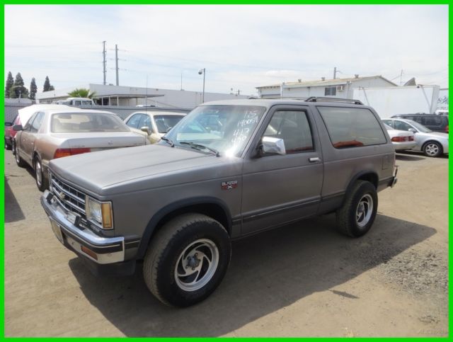 1989 Chevrolet S-10 Blazer Used 4.3L V6 12V Automatic NO RESERVE 1989 Chevrolet S-10